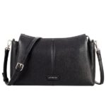 LAMBERT | Le Eleanor - Sac bandoulière en cuir vegan - Noir