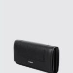LAMBERT | Le Alondra - Portefeuille moyen en cuir vegan - Noir