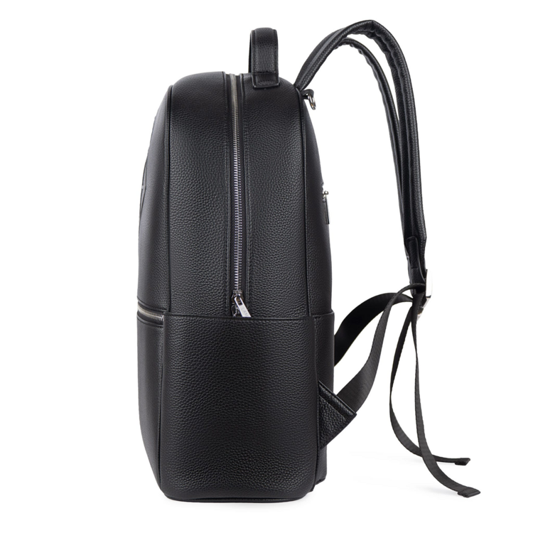 LAMBERT | Le Vicky - Sac à couches en cuir vegan - Noir