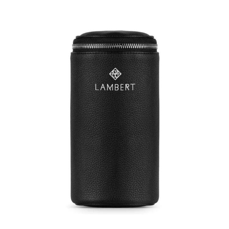 LAMBERT | Le Ivy - Pochette en cuir vegan - Noir