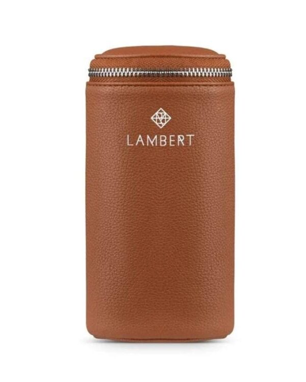 LAMBERT | Le Ivy - Pochette en cuir vegan - Tan