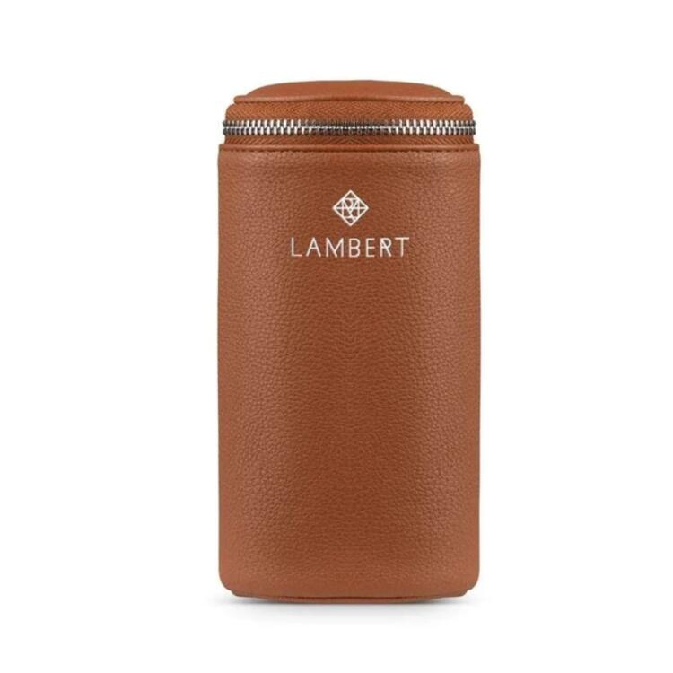 LAMBERT | Le Ivy - Pochette en cuir vegan - Tan