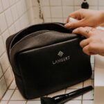 LAMBERT | La Zoe - Trousse en cuir vegan - Noir