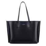 LAMBERT | Le Daniela - Sac fourre-tout en cuir vegan - Noir