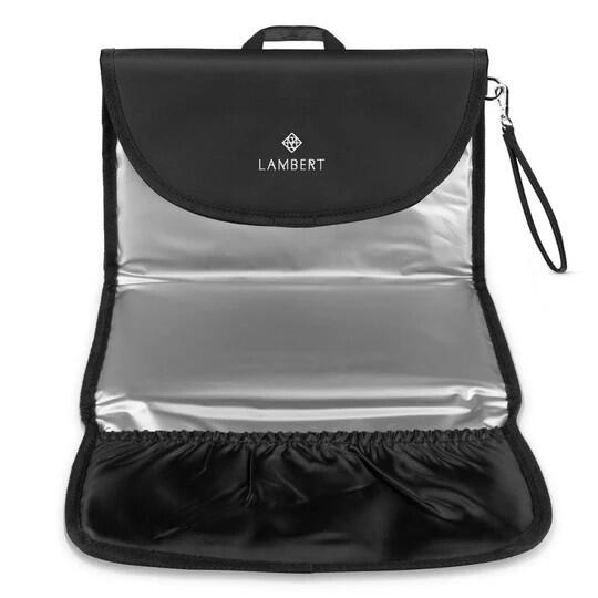LAMBERT | Tapis à Langer Portable - Noir