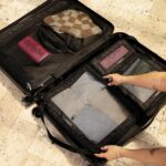 LAMBERT | Le Rio - Ensemble de 3 cubes de compression en nylon recyclé - Noir