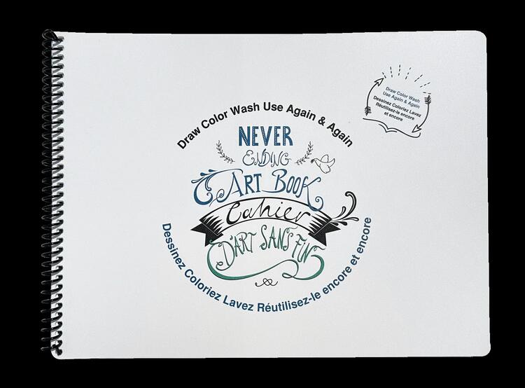 FUNNY MAT | Cahier d'Art Sans Fin - 9" X 12"