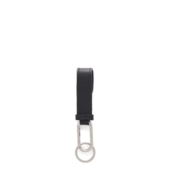 LAMBERT | Le Beck – Porte-clés en cuir vegan noir