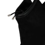 LAMBERT | Le Alison - Sac fourre-tout en suède végétalien - Noir