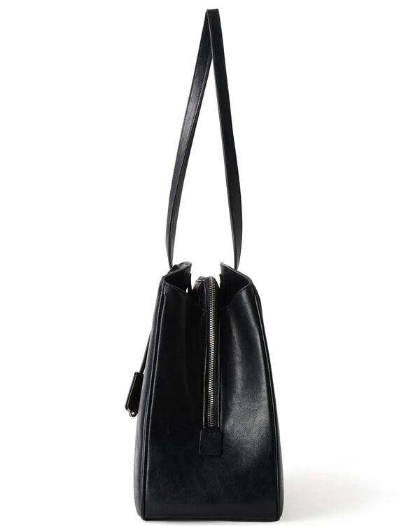 LAMBERT | Le Estelle - Sac fourre-tout en cuir vegan - noir