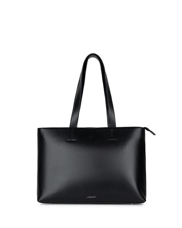 LAMBERT | Le Danyka - Sac fourre-tout en cuir vegan - Noir
