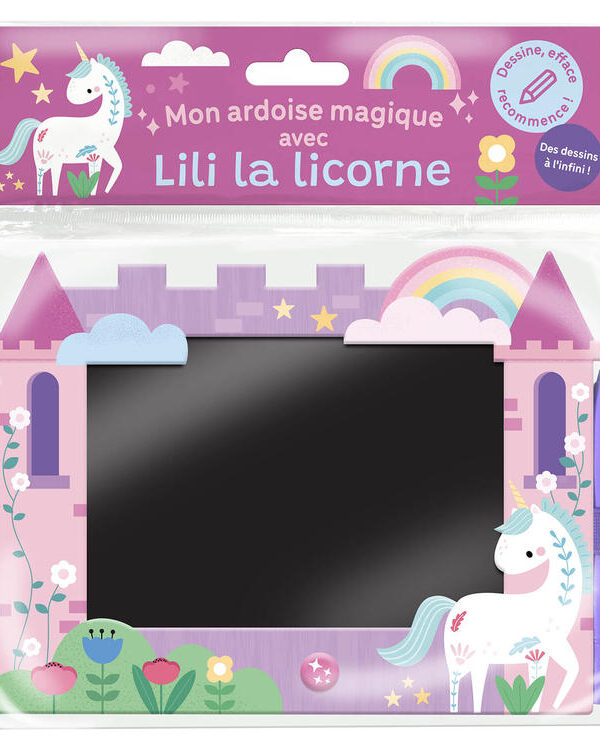 AUZOU | Mon ardoise magique avec lili la licorne