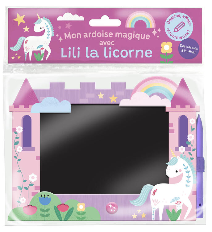 AUZOU | Mon ardoise magique avec lili la licorne