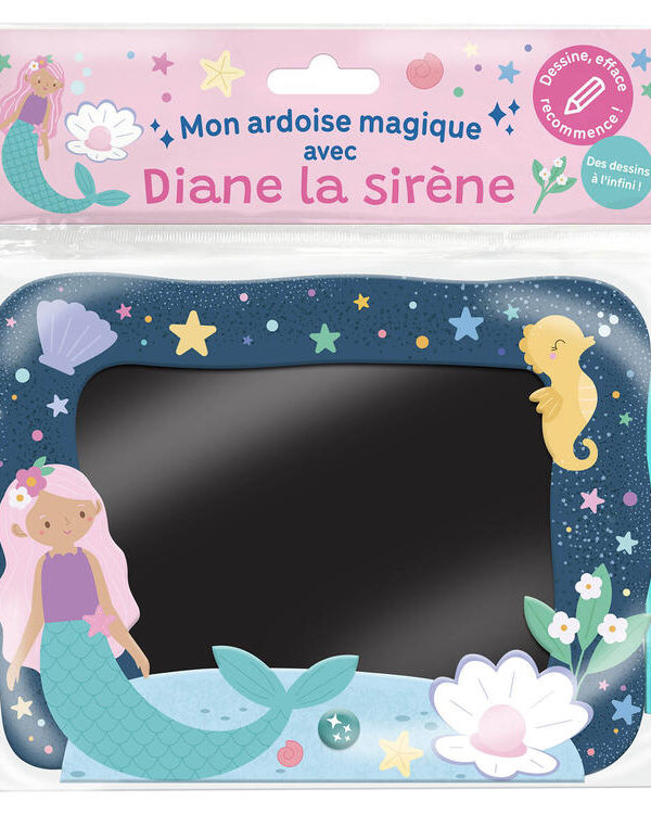 AUZOU | Mon ardoise magique avec diane la sirène