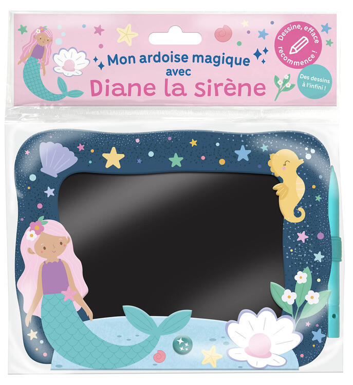 AUZOU | Mon ardoise magique avec diane la sirène
