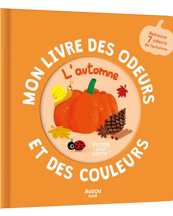 AUZOU | Mon livre des odeurs et des couleurs - L'automne