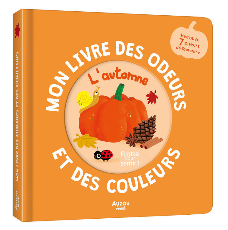 AUZOU | Mon livre des odeurs et des couleurs - L'automne