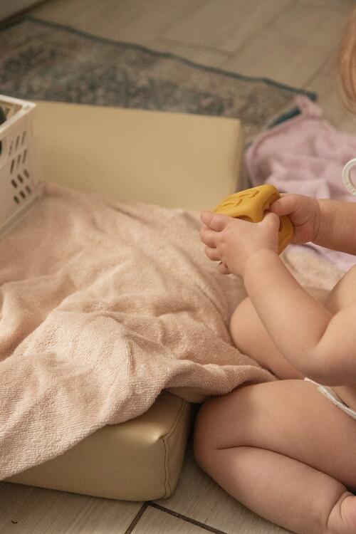 MENOUM | Serviette de bain pour enfant - Vert