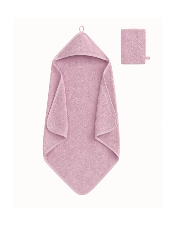 MENOUM | Serviette de bain pour enfant - Rose