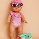 TINY HARLOW | Ensemble de gelato Tiny Tummies pour poupée - Citron et cerise