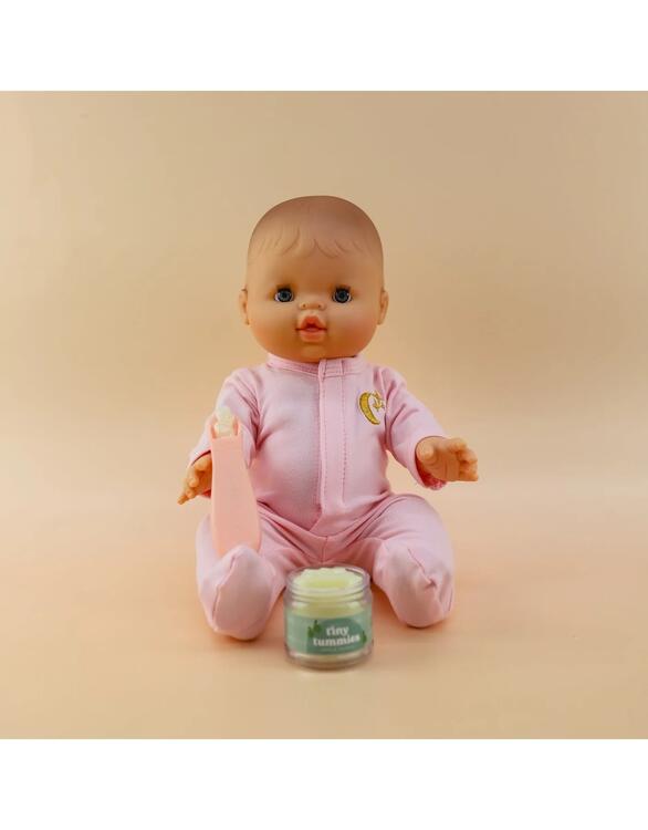 TINY HARLOW | Ensemble de purée Tiny Tummies pour poupée - Banane