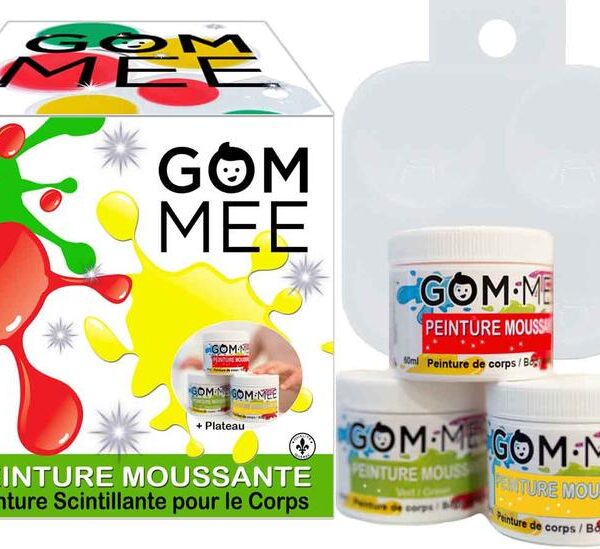 GOM-MEE | Peinture moussante - Boite de Noel