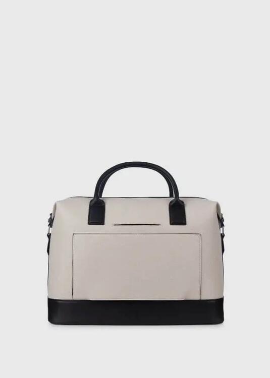 LAMBERT | Le Mae - Petit sac de voyage en cuir vegan - Oyster