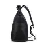 LAMBERT | Le Nala - Sac à couches en cuir vegan - Noir