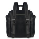 LAMBERT | Le Nala - Sac à couches en cuir vegan - Noir