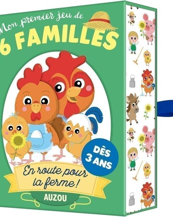 AUZOU | Mon Premier Jeu de - 6 familles