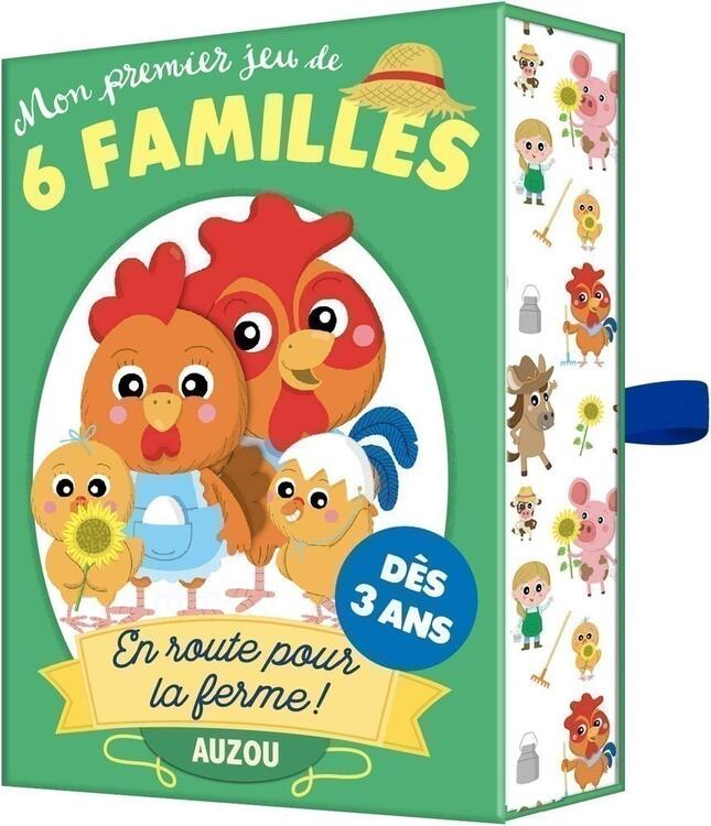 AUZOU | Mon Premier Jeu de - 6 familles