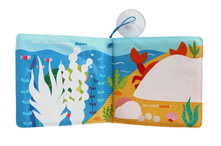 AUZOU | Mon Livre de Bain Magique - Cache-cache à la mer