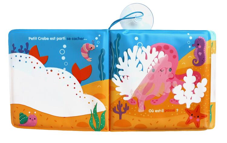 AUZOU | Mon Livre de Bain Magique - Cache-cache à la mer
