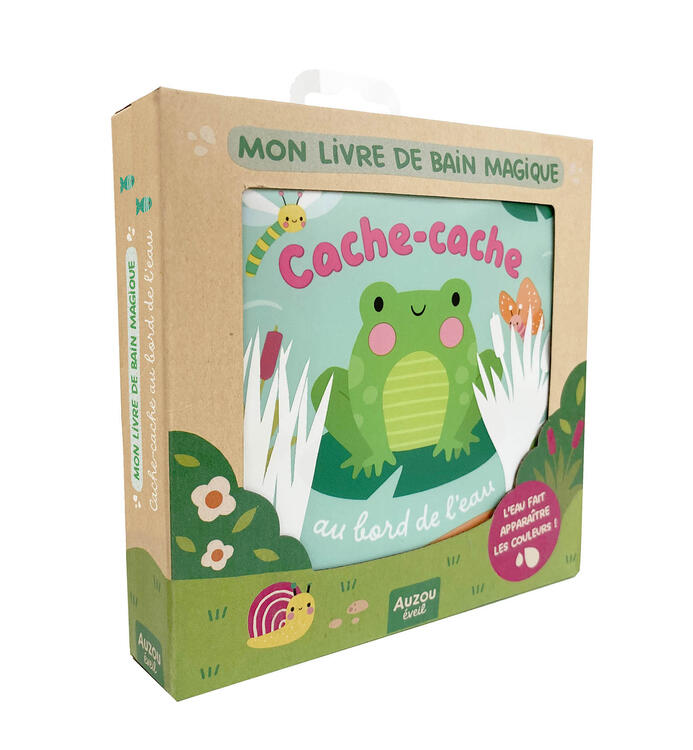AUZOU | Mon Livre de Bain Magique - Cache-cache au bord de l'eau