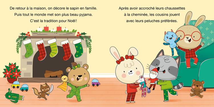 AUZOU | Zac et zazou - Un Noël en pyjama