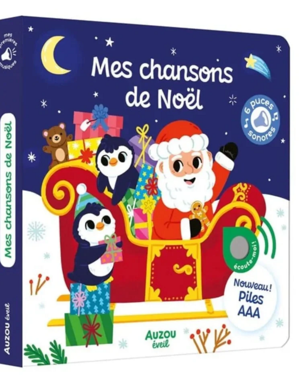 AUZOU | Livre sonore - Mes chansons de noel