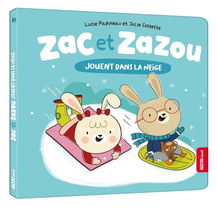 AUZOU | Zac et Zazou jouent dans la neige