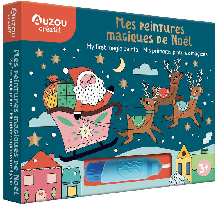 AUZOU | Mes premières peintures magiques de Noël