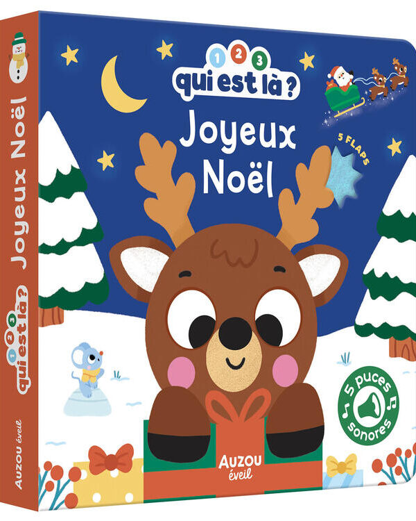 AUZOU | 1, 2, 3, qui est là ? - Joyeux Noël !