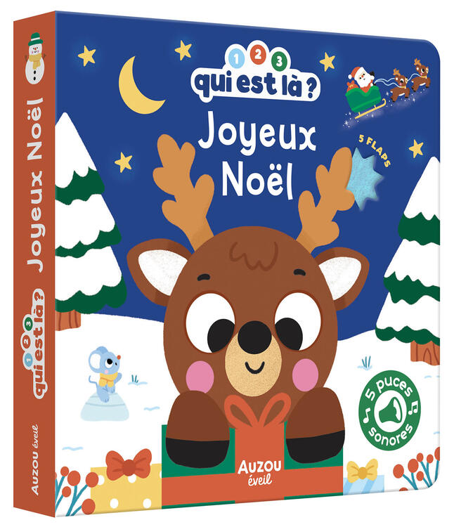 AUZOU | 1, 2, 3, qui est là ? - Joyeux Noël !