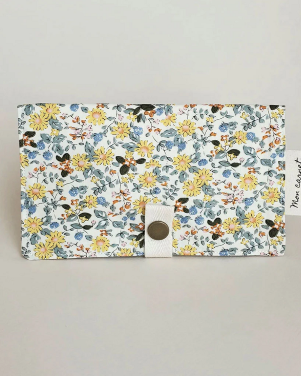 SAUGE & CO | Protège Carnet de Santé ou Passeport - Sunflower 2
