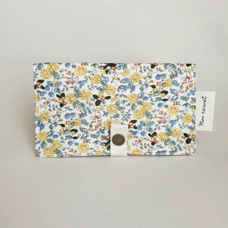 SAUGE & CO | Protège Carnet de Santé ou Passeport - Sunflower 2