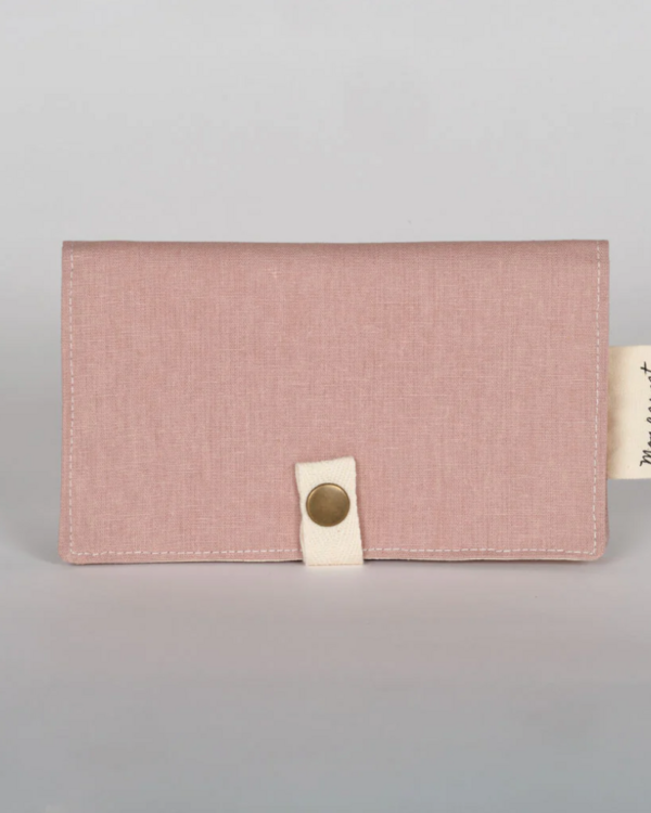 SAUGE & CO | Protège Carnet de Santé ou Passeport - Rose cendré