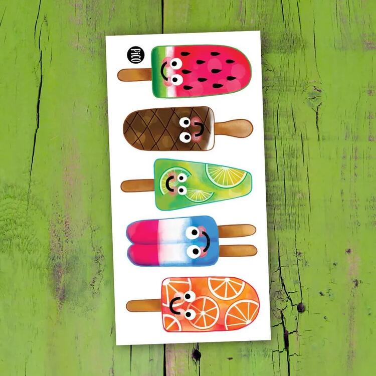PiCO | Tatouage Temporaire - Les pops colorés