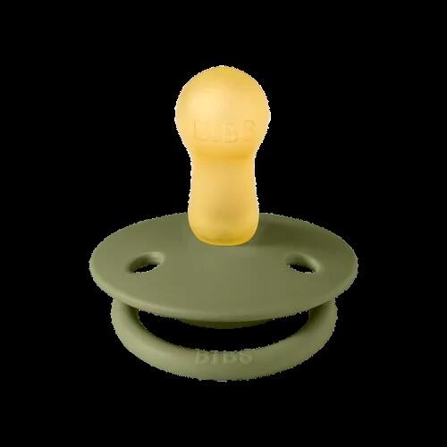 BIBS | Style De Lux avec Tétine Ronde - Olive (One size)