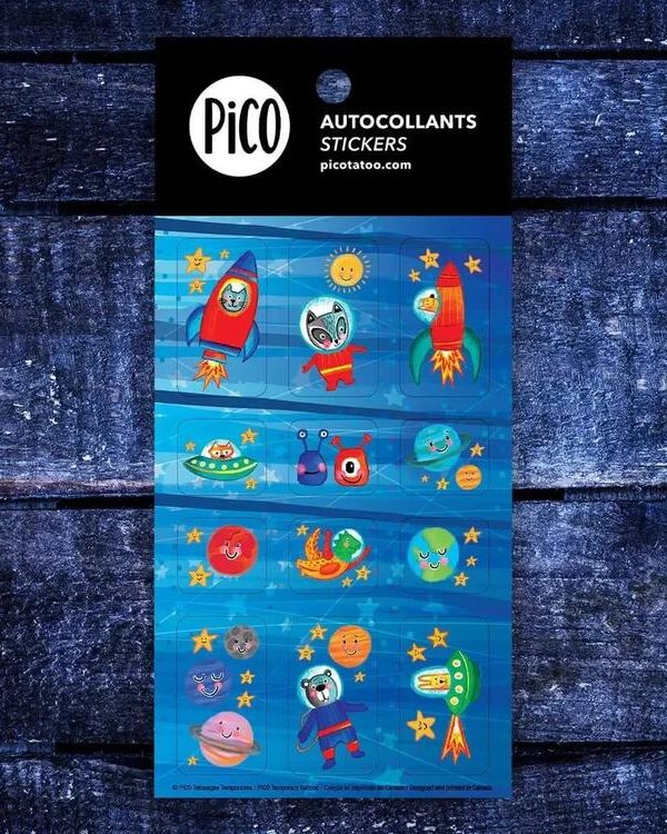 PiCO | Autocollants - Espaces