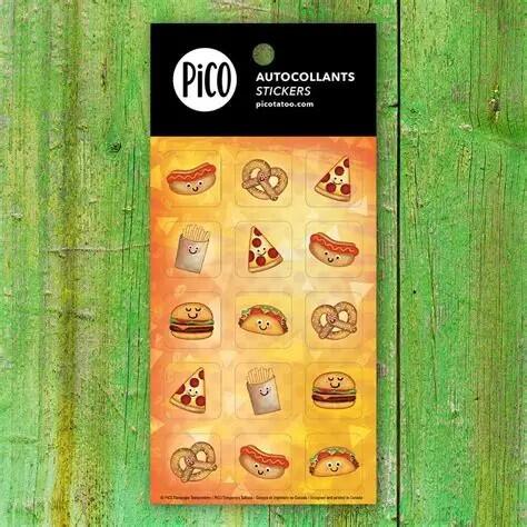 PiCO | Autocollants - Les gateries salées