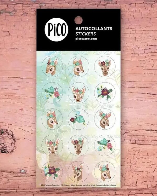 PiCO | Autocollants - Petits faons