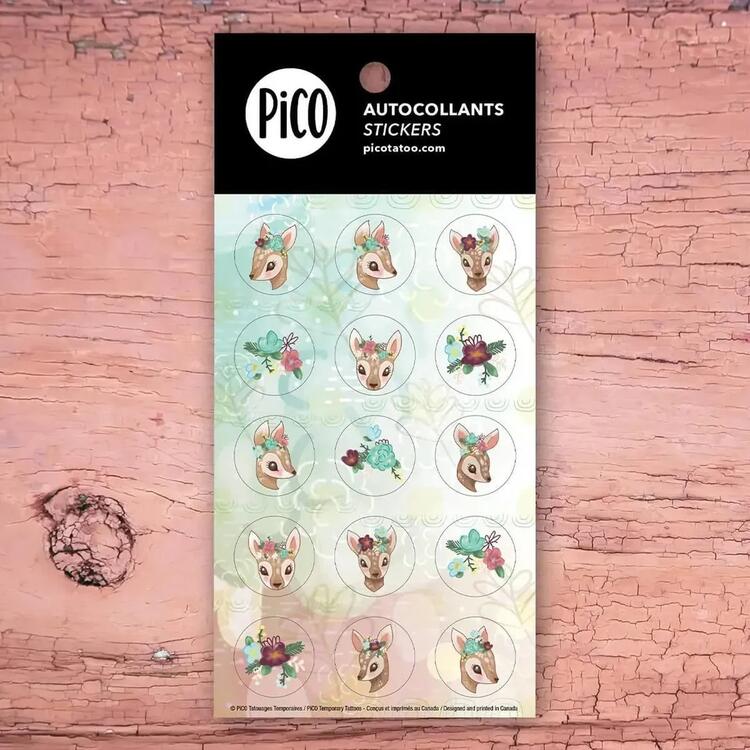 PiCO | Autocollants - Petits faons