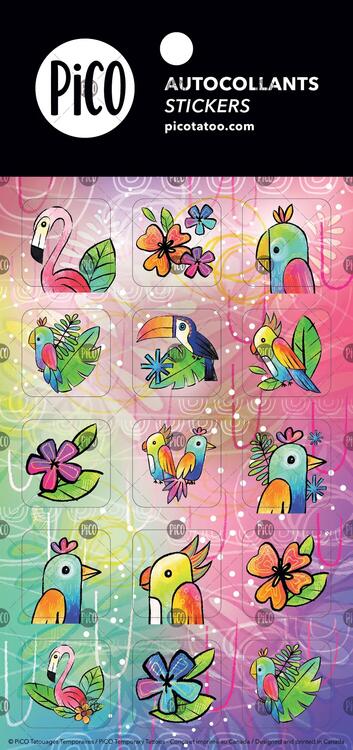 PiCO | Autocollants - Les toucans